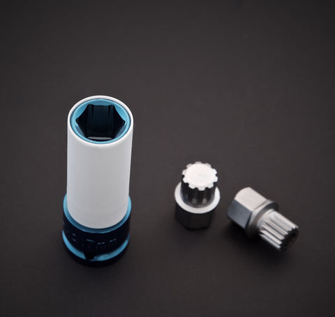 Volkswagen Wheel Lock Master Key Set - Spline Pattern - Toronto Tools ...
