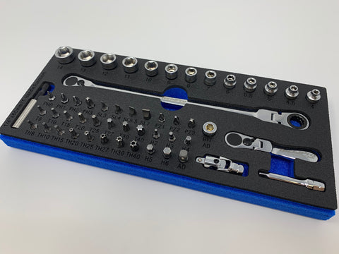 1/4 Drive Low Profile Sockets + Bits Set - Toronto Tools Company